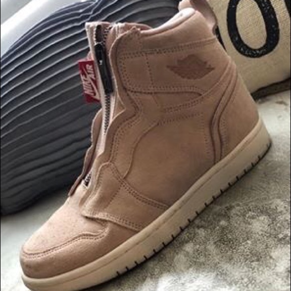 Pink air Jordan zip ups - Picture 2 of 2